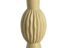 Vase deco Ø13,5x33 cm SUZZARA ceramics light olive green