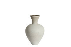 Vase deco Ø25x38,5 cm SULMONA ceramics matt cream
