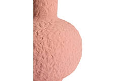 Vase deco Ø27x40 cm SACILE ceramics matt old pink