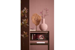 Vase deco Ø27x40 cm SACILE ceramics matt old pink