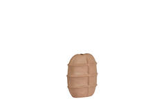 Vase deco 25x12,5x28 cm MANTU ceramics matt old pink