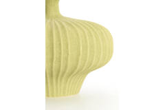 Vase deco 23x22,5x18 cm NEVANO matt green