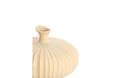 Vase deco 23x22,5x18 cm NEVANO matt peach