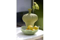 Vase deco 23x22x32,5 cm NEVANO matt green