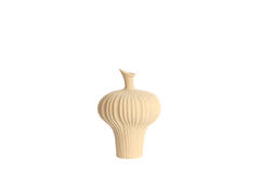 Vase deco 23x22x32,5 cm NEVANO matt peach