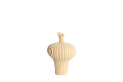 Vase deco 23x22x32,5 cm NEVANO matt peach