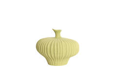 Vase deco 31x29,5x25,5 cm NEVANO matt green