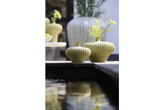 Vase deco 31x29,5x25,5 cm NEVANO matt green