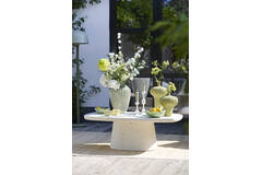 Vase deco Ø23,5x42,5 cm NEVANO matt green