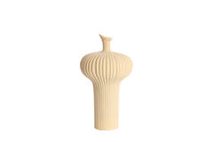 Vase deco Ø23,5x42,5 cm NEVANO matt peach