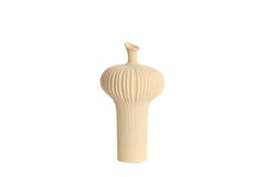 Vase deco Ø23,5x42,5 cm NEVANO matt peach