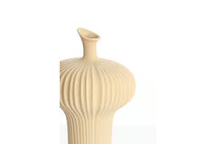 Vase deco Ø23,5x42,5 cm NEVANO matt peach