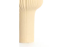 Vase deco Ø23,5x42,5 cm NEVANO matt peach