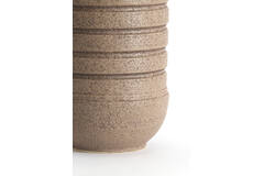 Vase deco Ø20x43 cm ARPINO ceramics matt dark brown