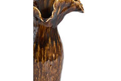 Vase deco 31x24,5x35,5 cm VIVEIRO ceramics dark brown