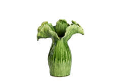 Vase deco 35,5x28x42 cm VIVEIRO ceramics green