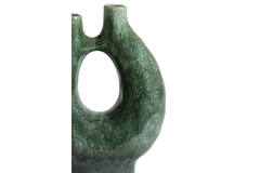 Vase deco 21,5x11,5x30 cm KATHA ceramics petrol