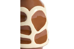 Vase deco Ø15x24 cm SINICE brown+cream