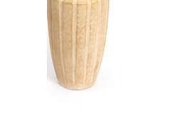 Vase deco Ø22,5x58 cm AYNA ceramics sand+gold