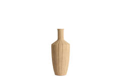 Vase deco Ø22,5x58 cm AYNA ceramics light peach