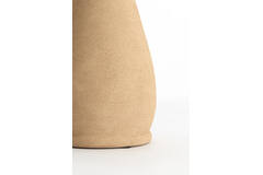 Vase deco Ø13x34 cm YECLA ceramics light peach