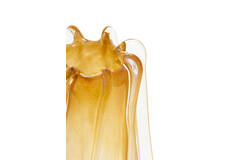 Vase Ø18,5x23 cm MIROLA glass milky beige