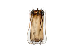 Vase Ø19x31 cm MIROLA glass brown
