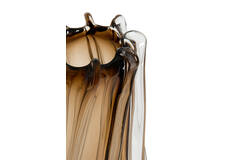 Vase Ø19x31 cm MIROLA glass brown
