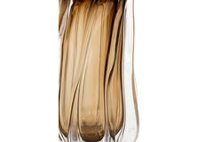 Vase Ø19x31 cm MIROLA glass brown