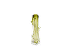 Vase 12x10x35 cm ARTENARA glass light green