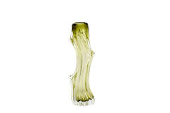 Vase 13x11,5x40 cm ARTENARA glass light green