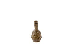 Vase deco 37x18,5x34 cm TUNARI ceramics cream-brown