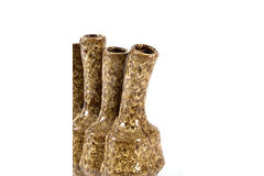 Vase deco 37x18,5x34 cm TUNARI ceramics cream-brown