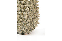 Vase deco Ø21x32 cm PIATRA ceramics taupe+grey-blue