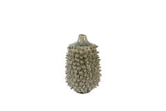 Vase deco Ø22,5x35,5 cm PIATRA ceramics taupe+grey-blue
