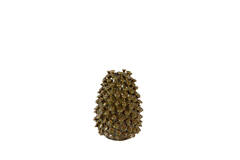 Vase deco Ø22x30 cm RUNCU ceramics olive green-brown