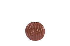 Vase deco 41x20x42 cm PODURI ceramics dark pink