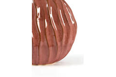 Vase deco 41x20x42 cm PODURI ceramics dark pink