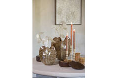 Vase deco Ø31x34 cm TOPITA ceramics cream-brown