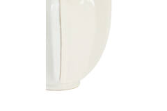 Vase deco Ø31x34 cm TOPITA ceramics white
