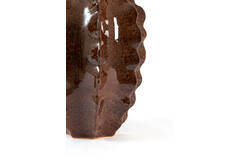 Vase deco Ø32x44 cm AREFU ceramics terra-brown