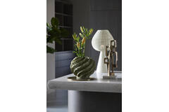 Vase deco Ø28,5x24,5 cm MARZINO ceramics mint green