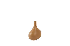 Vase deco 24,5x16,5x30,5 cm LINETA caramel-sand