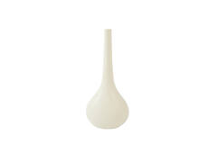 Vase deco 24,5x16,5x55 cm LINETA white