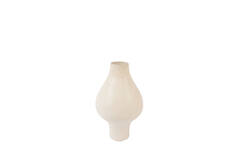 Vase deco Ø18,5x29,5 cm ZAROTI ceramics cream
