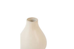 Vase deco Ø18,5x29,5 cm ZAROTI ceramics cream
