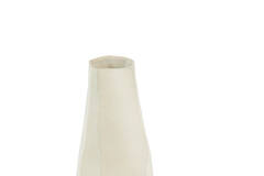 Vase deco 25x21,5x47 cm POVINA ceramics cream