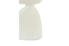 Vase deco 16x9,5x32 cm DAVITO ceramics cream