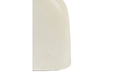 Vase deco 22,5x14x41 cm DAVITO ceramics cream