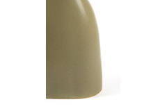 Vase deco 22,5x14x41 cm DAVITO ceramics olive green